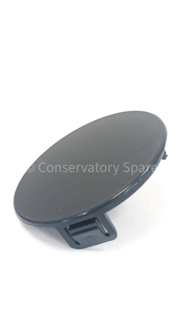 DCM001 – Plain Round Cover For Ultraframe Chambered End Caps (replace rose cap)